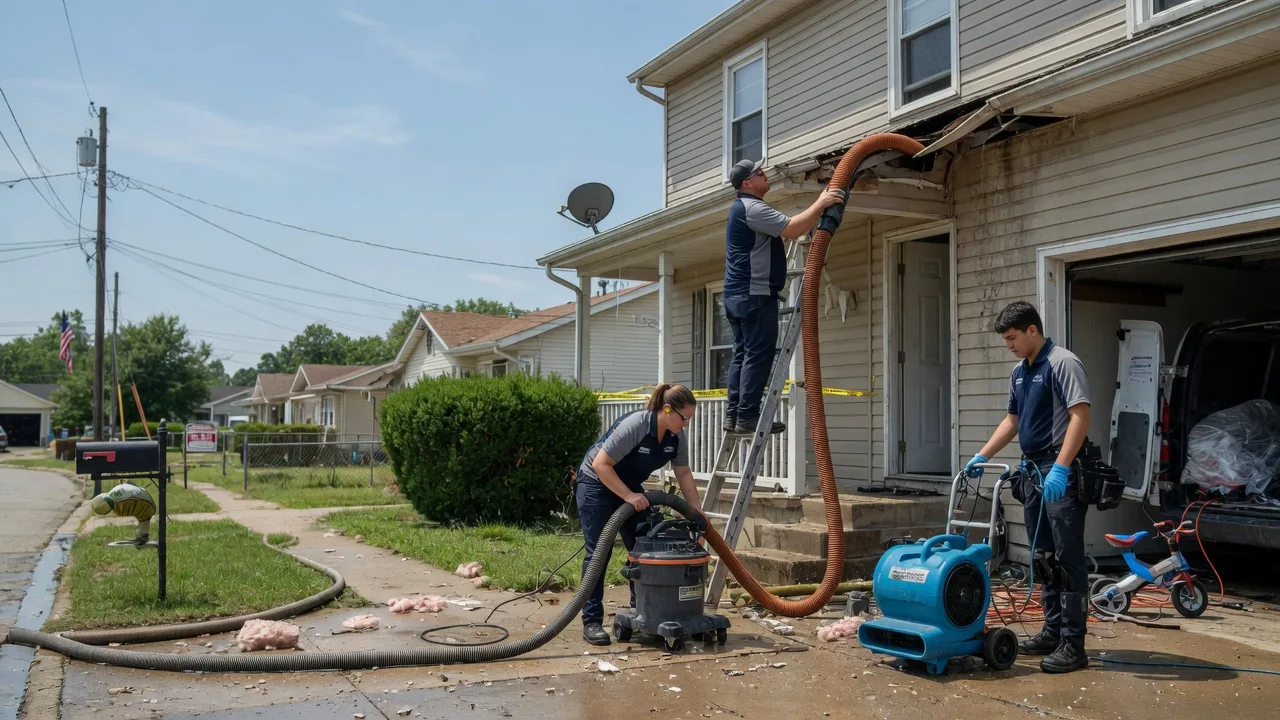 Water Damage Restoration in Meridian, CA near me